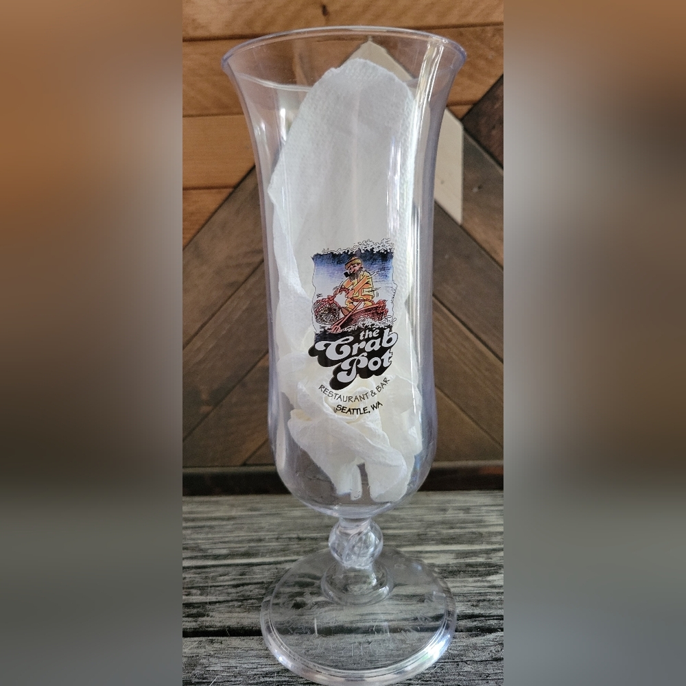 The Crab Pot Plastic Cup